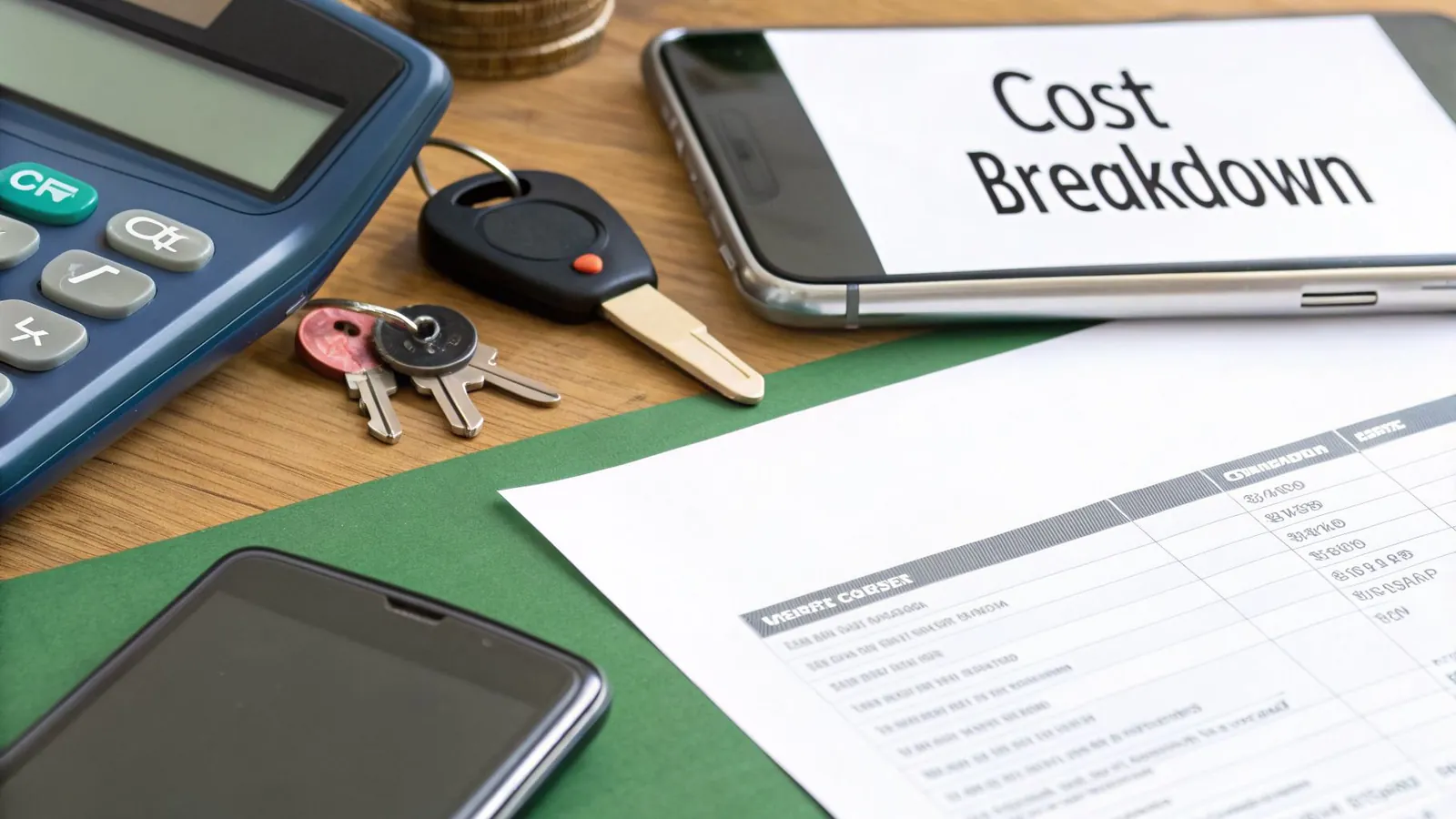 Cost Breakdown. Impound Release Insurance with Vehicle Cover